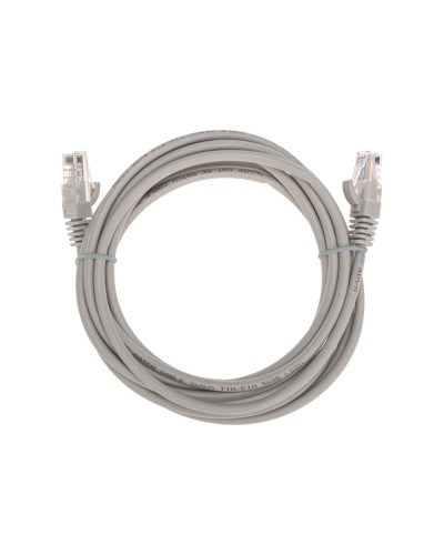 Патч-корд U/UTP, CAT 5e, RJ45-RJ45, 26AWG, LSZH, серый, 3м REXANT 02-0100-3 в Коврове Патчкорды (медные) Pintop.ru