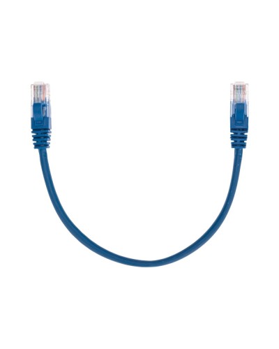 Патч-корд U/UTP, CAT 5e, RJ45-RJ45, 26AWG, LSZH, синий, 0,3м REXANT 02-0104-03 в Коврове Патчкорды (медные) Pintop.ru
