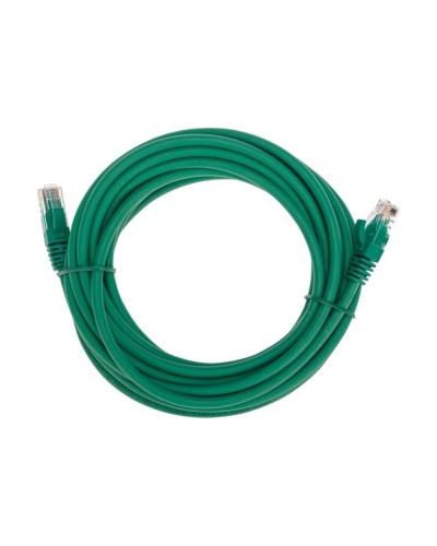 Патч-корд U/UTP, CAT 6, RJ45-RJ45, 26AWG, LSZH, зеленый, 5м REXANT 02-0296-5 в Коврове Патчкорды (медные) Pintop.ru