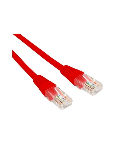 Патч-корд U/UTP, CAT 6, RJ45-RJ45, 26AWG, LSZH, красный, 0,3м REXANT 02-0293-03 в Коврове Патчкорды (медные) Pintop.ru