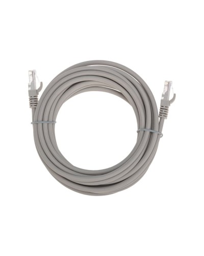 Патч-корд U/UTP, CAT 6, RJ45-RJ45, 26AWG, LSZH, серый, 5м REXANT 02-0290-5 в Коврове Патчкорды (медные) Pintop.ru