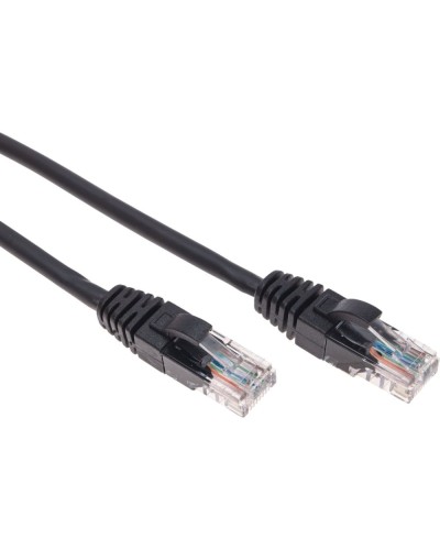 Патч-корд U/UTP, CAT 6, RJ45-RJ45, 26AWG, LSZH, черный, 1м REXANT 02-0292-1 в Коврове Патчкорды (медные) Pintop.ru