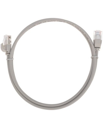 Патч-корд U/UTP, CAT 6A (10G), RJ45-RJ45, 28AWG, LSZH, серый, 1м REXANT 02-0380-1 в Коврове Патчкорды (медные) Pintop.ru