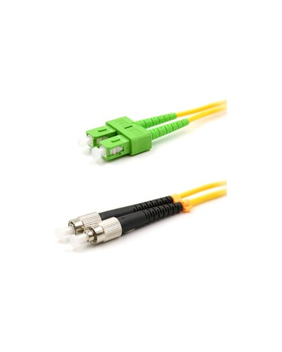 Патч-корд оптический переходной (SM), 9/125 (OS2), SC/APC-FC/UPC, (Duplex), PVC, 5м REXANT 50-2857-1 в Коврове Патч-корды оптические Pintop.ru