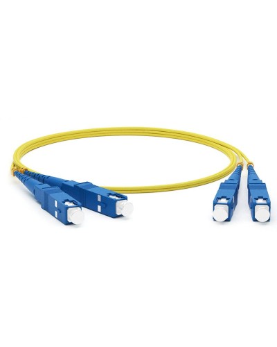 Патч-корд оптический соединительный (SM), 9/125 (OS2), SC/UPC-SC/UPC, (Duplex), LSZH, 1м 50-2011 в Коврове Патч-корды оптические Pintop.ru