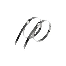 Стяжка кабельная стальная (304) 400x4,6мм (50 шт/уп) REXANT (07-0408)