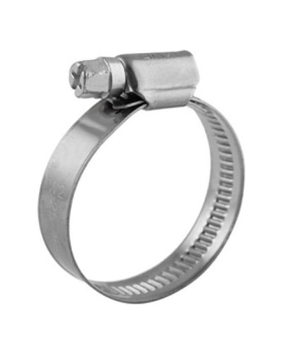 Хомут червячный 110-130/12-0,8мм, нержавеющая сталь W2, (10 шт/уп) REXANT 07-0711-12 в Коврове Стяжки-хомуты Pintop.ru