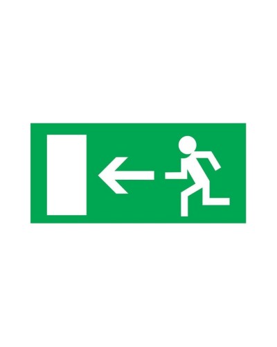 Эвакуационный знак Направление к эвакуационному выходу налево100*300 мм (5шт/упак) REXANT (56-0026) в Коврове Дополнительное оборудование для ОПС Pintop.ru