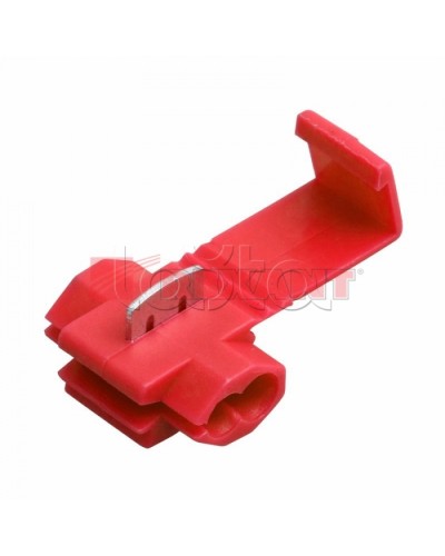 Ответвитель 0.5-1.0мм² (KW-3, 3MR (LT-215)) красный (100шт/уп) REXANT 08-0761 в Коврове Аксессуары для кабель-канала Pintop.ru