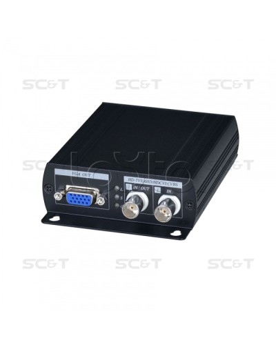 Преобразователь-разветвитель AHD/HDCVI/HDTVI в HDMI/VGA/CVBS SC&T AD001HD4 в Коврове Видеоусилители, Модуляторы, Делители Pintop.ru