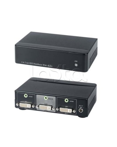 Усилитель-разветвитель DVI и аудио сигнала SC&T DD02A в Коврове Видеоусилители, Модуляторы, Делители Pintop.ru