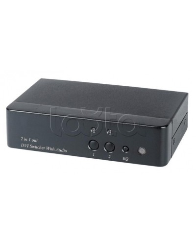 Коммутатор DVI и аудио сигналов SC&T DS02A в Коврове Видеоусилители, Модуляторы, Делители Pintop.ru