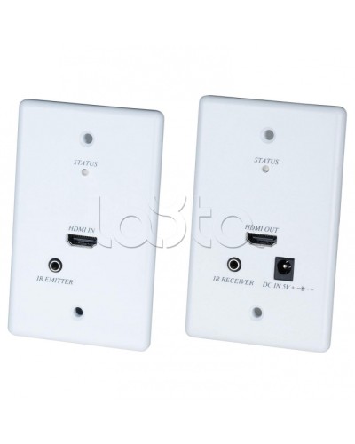 Комплект передачи HDMI с обратным ИК-повторителем SC&T HW01 в Коврове Видеоусилители, Модуляторы, Делители Pintop.ru