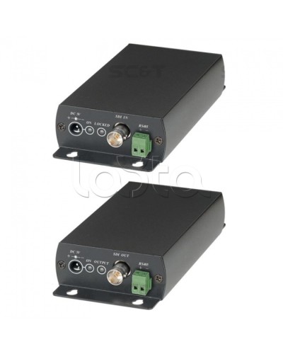 Комплект для передачи HD-SDI и RS485 по одному кабелю витой пары SC&T SDI05A в Коврове Видеоусилители, Модуляторы, Делители Pintop.ru