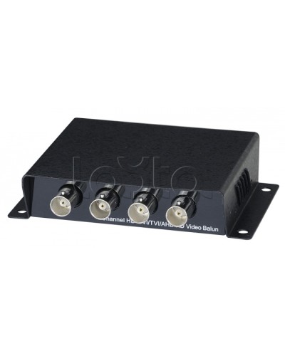 Приемопередатчик пассивный 4-канальный, HDCVI/TVI/AHD, по витой паре SC&T TTP414HD в Коврове Видеоусилители, Модуляторы, Делители Pintop.ru