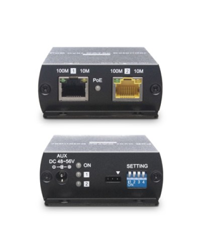 Комплект удлинителей PoE (до 38W) по витой паре до 800м SC&T IP09P в Коврове Видеоусилители, Модуляторы, Делители Pintop.ru