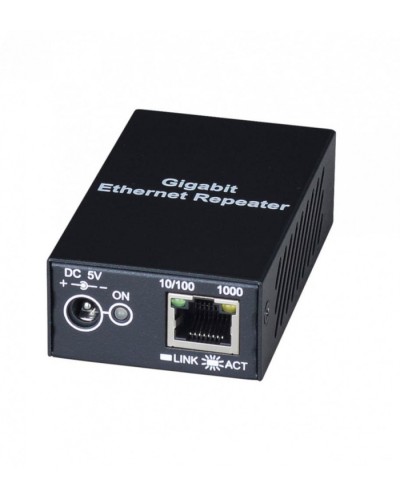 Повторитель Gigabit Ethernet для увеличения расстояния передачи до 120м SC&T SR01X в Коврове Системы видеонаблюдения Pintop.ru