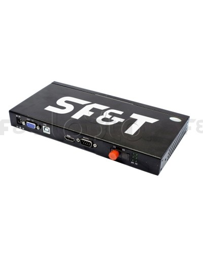 Передатчик DVI + Audio + USB + RS232 по оптоволокну SF&T SFD14A1S5T в Коврове Видеоусилители, Модуляторы, Делители Pintop.ru