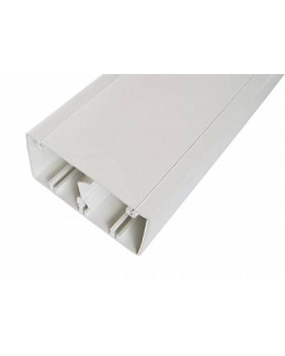 Кабельный канал с крышкой100х50х2000мм (белый) SPL 100001S в Коврове Кабель-канал Pintop.ru