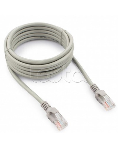 Коммутационный шнур категории, 5e U/UTP , 4х2х(7х0,21), LSZH, 2м, серый SPL (500080) в Коврове Патч-корды и пигтейлы Pintop.ru