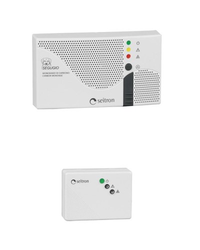 Комплект сигнализаторов на угарный и природный газ Seitron RGDCO0MP1+SGAMET в Коврове Технологические извещатели Pintop.ru