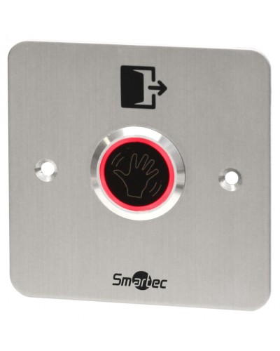 Кнопка выхода металлическая врезная Smartec ST-EX344LW в Коврове Кнопки выхода Pintop.ru