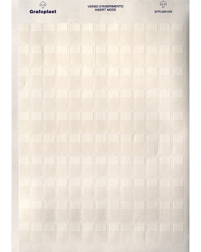 Табличка маркировочная 20х10мм. Полиэстер. Белая DKC (SITFP1020W) в Коврове Аксессуары для лотков Pintop.ru