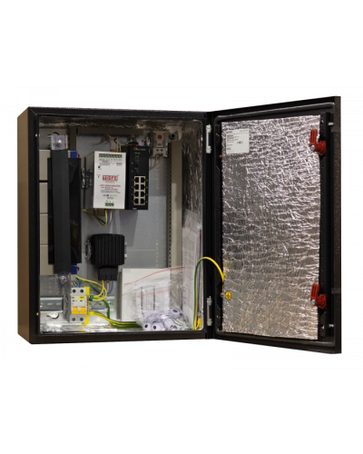 Узел коммутации всепогодный SpaceCam SC-Box-L2-4GP-120-2G-UPS(B) в Коврове Коммутаторы Pintop.ru