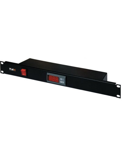 Панель для шкафа, с терморегулятором и датчиком TLK TLK-TERM-BK в Коврове Вентиляторные модули Pintop.ru