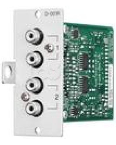 Модуль стерео входа небалансный 2-х канальный TOA D-001R в Коврове Системы оповещения и трансляции TOA Pintop.ru