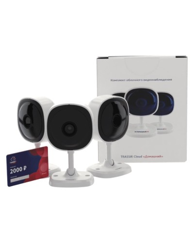 Комплект облачного видеонаблюдения TRASSIR 3TRCloud2000 в Коврове IP-камеры Pintop.ru