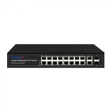 Управляемый коммутатор TRASSIR TR-NS24202S-300-16PoE v2