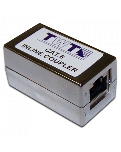 Повторитель портов RJ-45, экранированный, категории 6 TWT (TWT-CP45STP6) в Коврове Проходные адаптеры RJ-45 и разветвители Pintop.ru