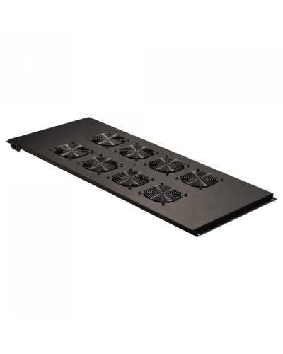 Блок 8-ми вентиляторов в крышу шкафа Business глубиной 1000 мм, с подшипниками TWT (TWT-CBB-FANB8-10) в Коврове Вентиляторные модули Pintop.ru