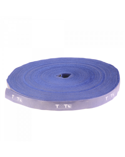 Хомут-липучка шириной 20 мм, 30 м, синий TWT (TWT-VCM30M-BL) в Коврове Стяжки-хомуты Pintop.ru