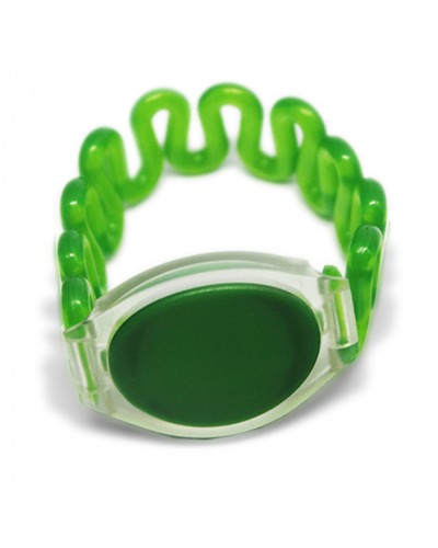 Браслет TS пружинный (зеленый) Tantos EM-Marine в Коврове Оптовые идентификаторы Pintop.ru