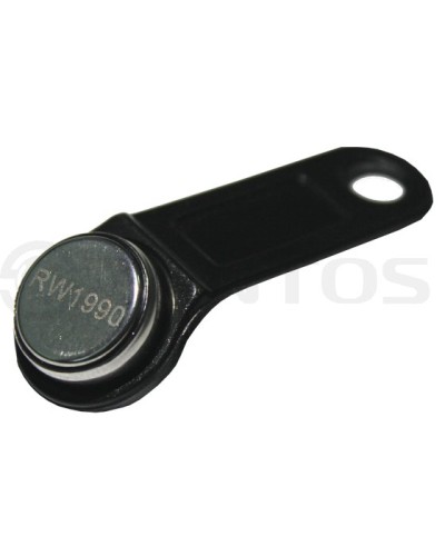 Ключ Touch Memory с 64-битным идентификационным кодом Tantos RW1990 iButton TS (чёрный) в Коврове Оптовые идентификаторы Pintop.ru