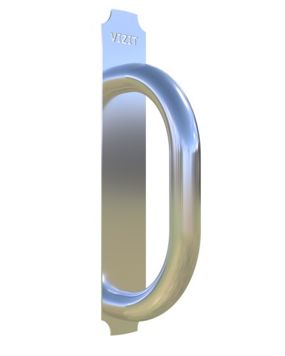 Дверная ручка наружная с декоративной накладкой Vizit PC-101-VIZIT в Коврове Аксессуары для многоабонентных систем Pintop.ru