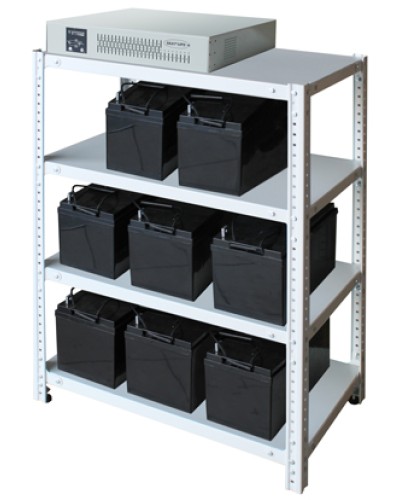 Стеллаж для АКБ Бастион 1,0х0,7х0,4-4П в Коврове Электротехническое оборудование Pintop.ru