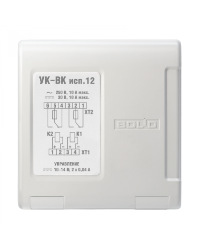 Усилитель релейный на два канала Болид УК-ВК исп.12 в Коврове Дополнительное оборудование для ОПС Pintop.ru