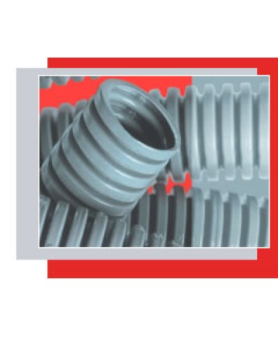 Труба гофрированная ПВХ тяжелая, с зондом диам. 25 мм (50м) Экопласт 11125 в Коврове Труба гофрированная Pintop.ru