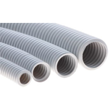 Труба HFFR гофрир. легкая, с зондом,без галогена,ПЛЛ 25ммЭкопласт 20125HFR-W