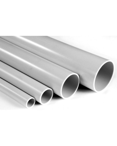 Труба гладкая ПВХ-UF жесткая сверхтяжелая диам 50, атмосферостойкая (3м) Экопласт 32050UF в Коврове Гладкая труба Pintop.ru