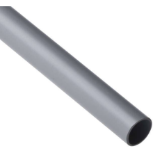 Труба ПВХ гладкая, 25мм/ внут. 22мм (3м), серый Экопласт 33025