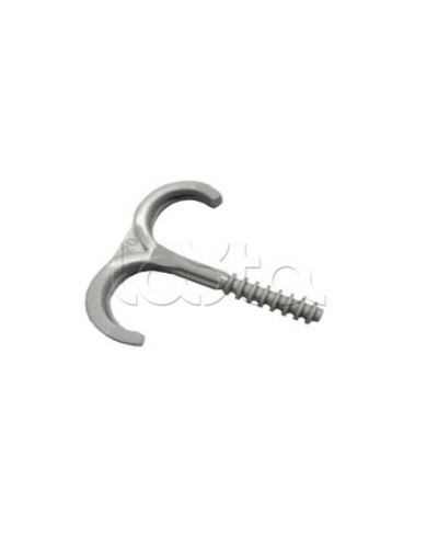 Держатель (клипса) F типа двойнаядля труб D16-20 мм Экопласт 41826 в Коврове Держатели, клипсы, скобы Pintop.ru