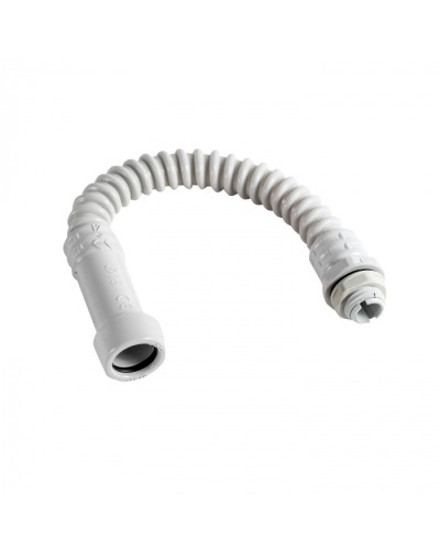 CXS16 Гибкий поворот «труба-коробка» D16мм (1уп = 20шт) Экопласт (43316-20) в Коврове Повороты, муфты, тройники Pintop.ru