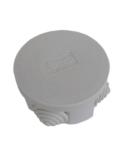 Коробка распределительная о/п с крышкой D65х35 мм, 4 вых. Экопласт 44004 в Коврове Распределительные коробки Pintop.ru