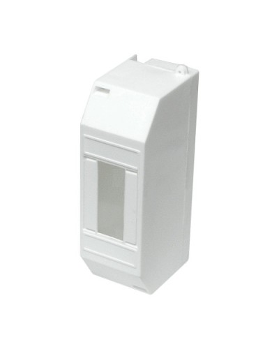 Щиток наружный для автоматических выключателей под 1-2 модуля (белый) Экопласт 44917 в Коврове Боксы для автоматов Pintop.ru
