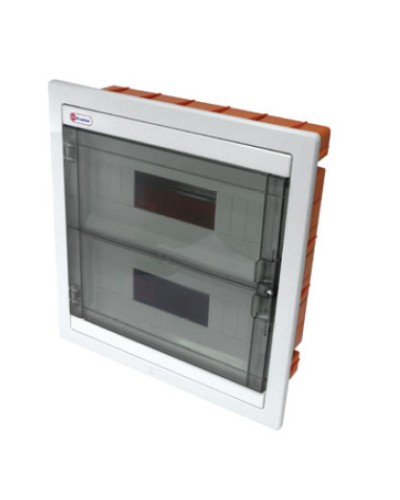 Щиток скрытой установки, 24 модулей, IP40 Экопласт 46024 в Коврове Боксы для автоматов Pintop.ru