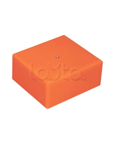 Коробка огн. с глад. стенками,без галогена, IP41, 10P, (1,5-2,5 мм2) (оранж) ОКЛ Экопласт (46071HF) в Коврове Распределительные коробки Pintop.ru